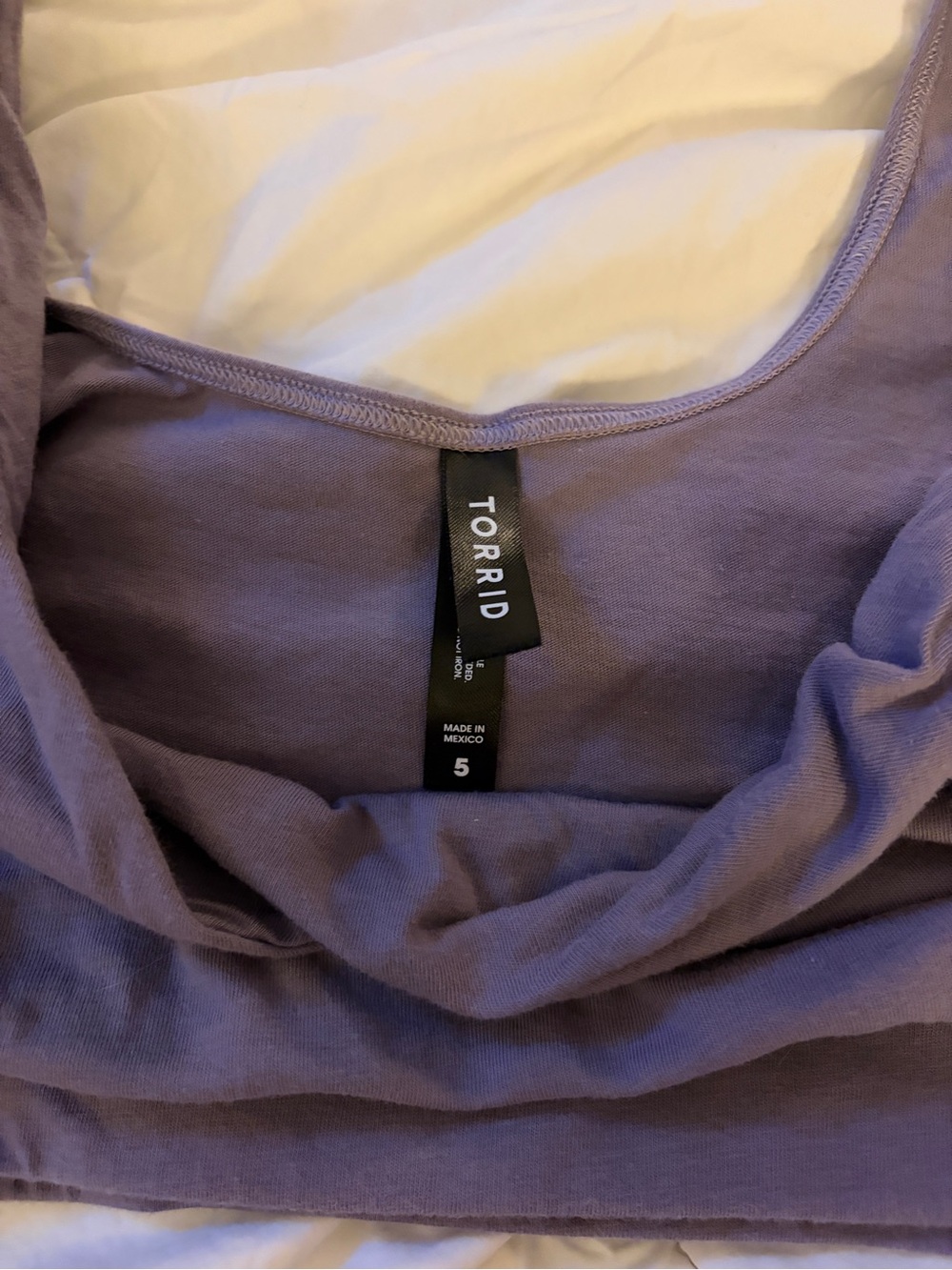Torrid cotton bras, never worn, size 5 purple and pink